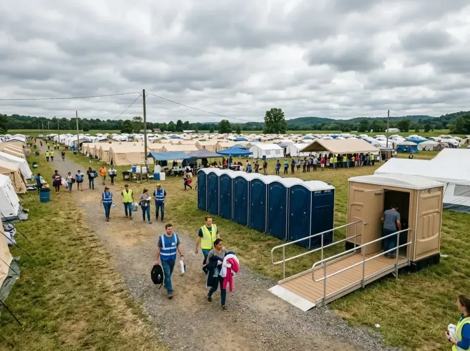 disaster-relief-camp-restrooms-010 — frequently asked questions, Dumpster & Portable Bathrooms Rental in Burke, VA